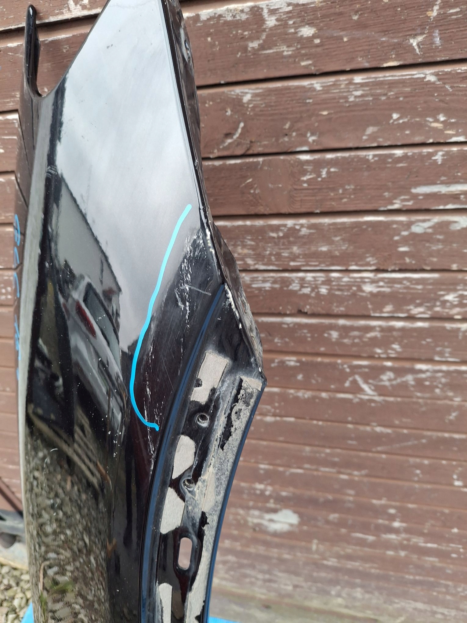 fender right front MERCEDES GLC W253 2015R->
