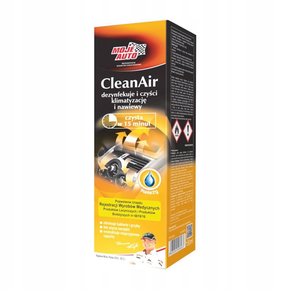 ŚRODEK DO CZYSZCZENIA KLIMATYZACJI 150 ML GRANAT (GRANAT) - SPRZEDAWANE TY