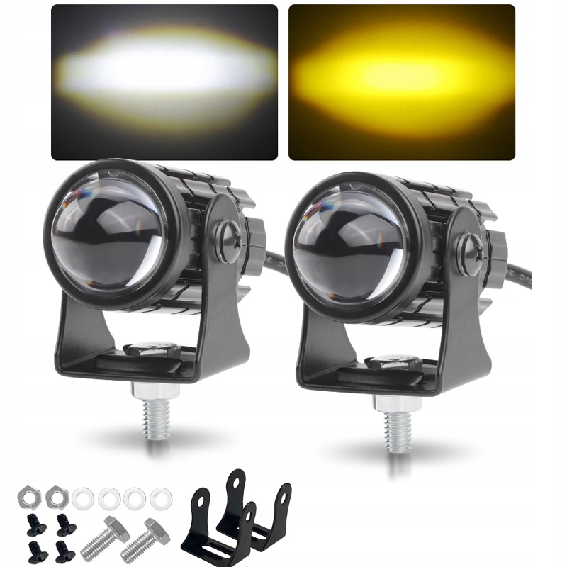 

Reflektory Pomocnicze Led Motocykl 8-80V IP67 12W