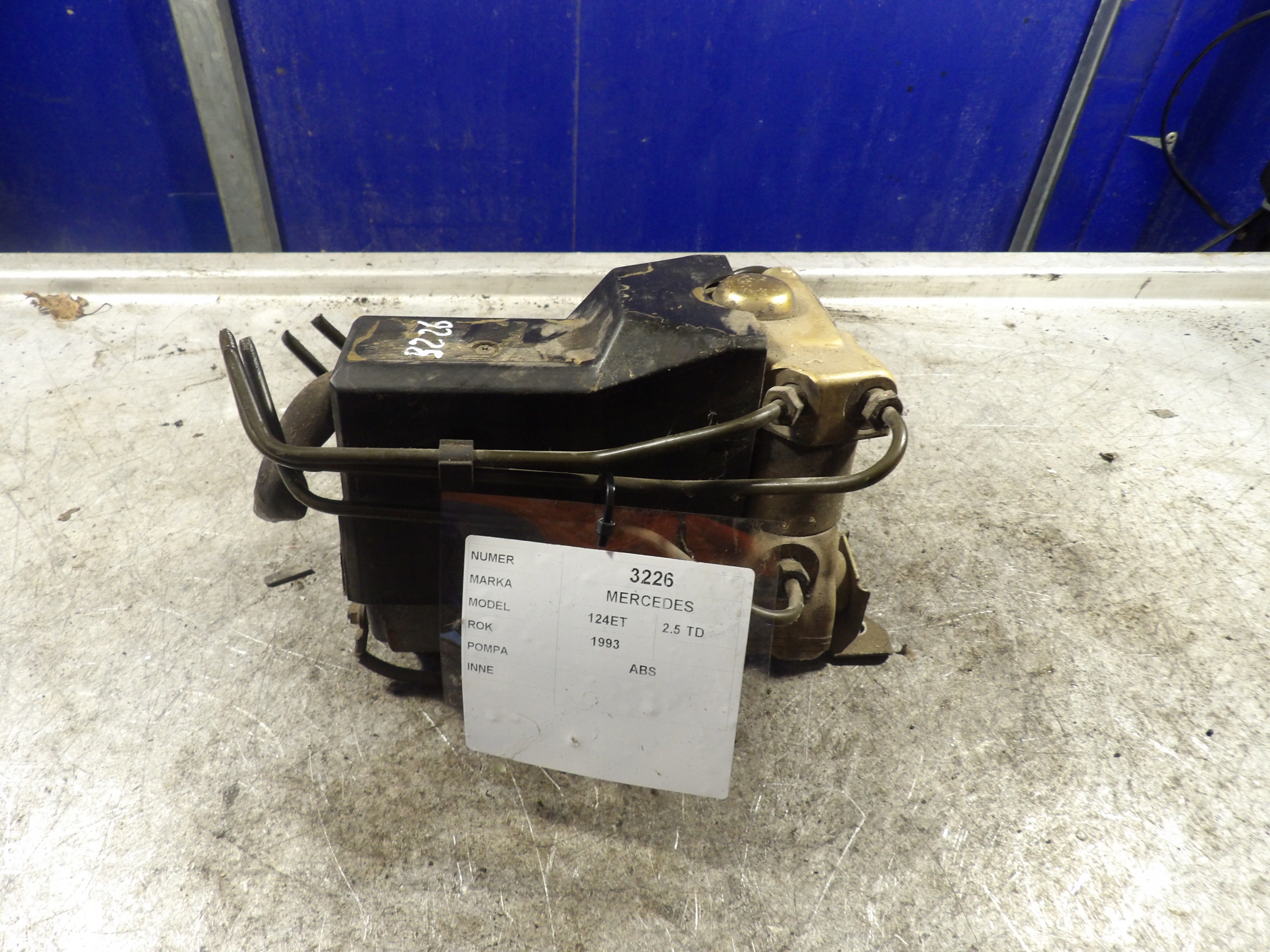 Mercedes 124ET Pompa ABS 2,5TD kombi 0265200043