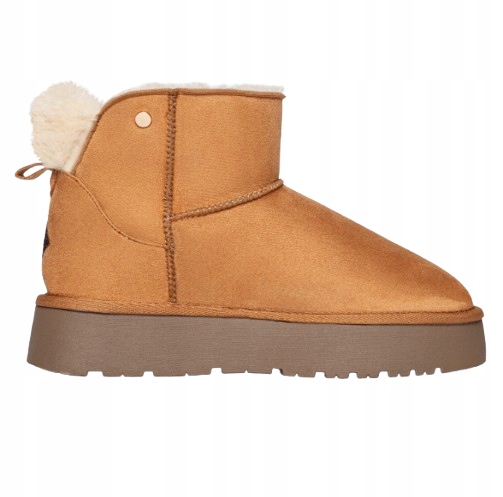 Islandské Boty Hnědé Sněhule S Kožešinou A Silnou Podrážkou 41 3DE