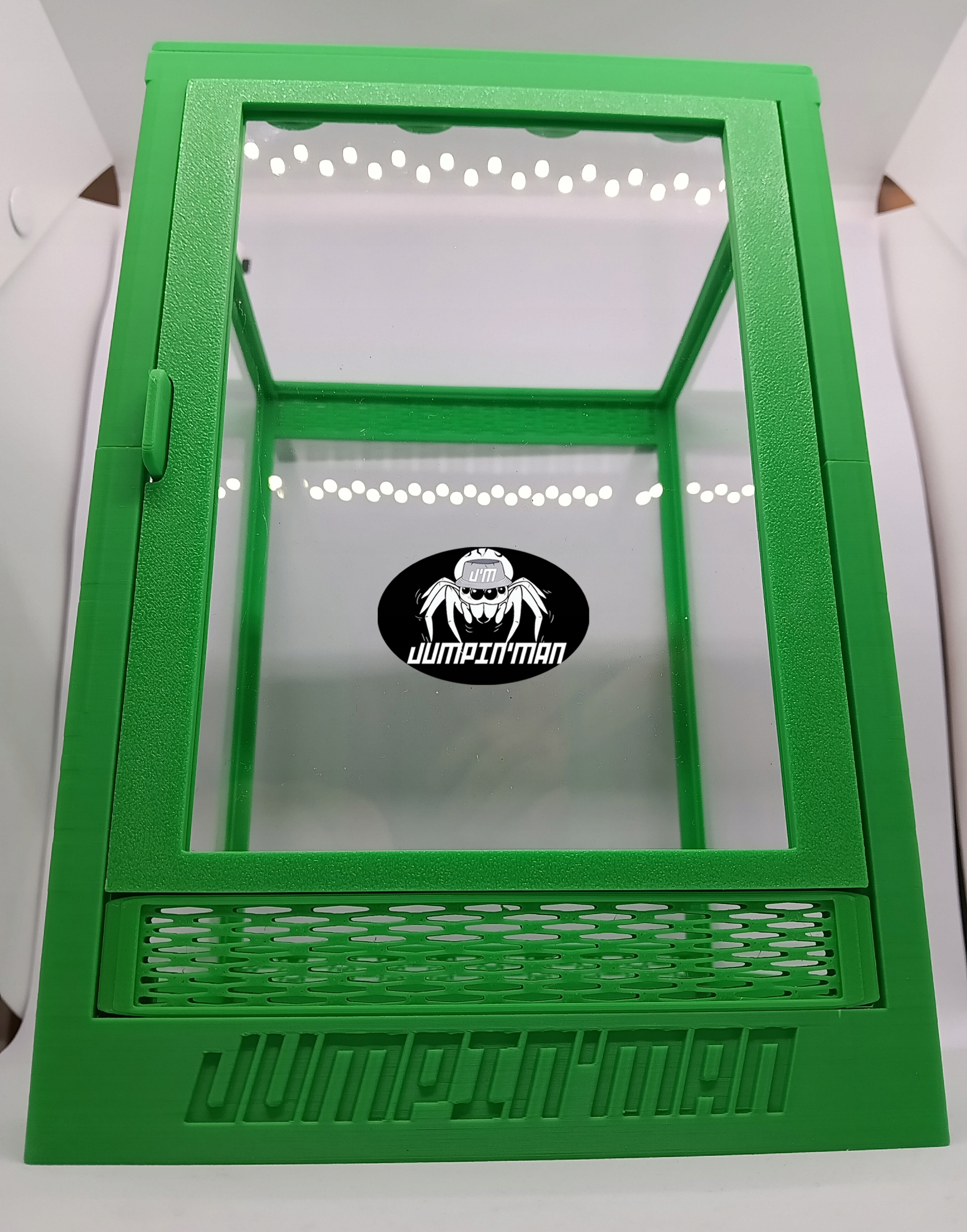 Levně Terárium na závěs dveří Furtka 22x15x14.7 cm pavouk kudlanka Zelená