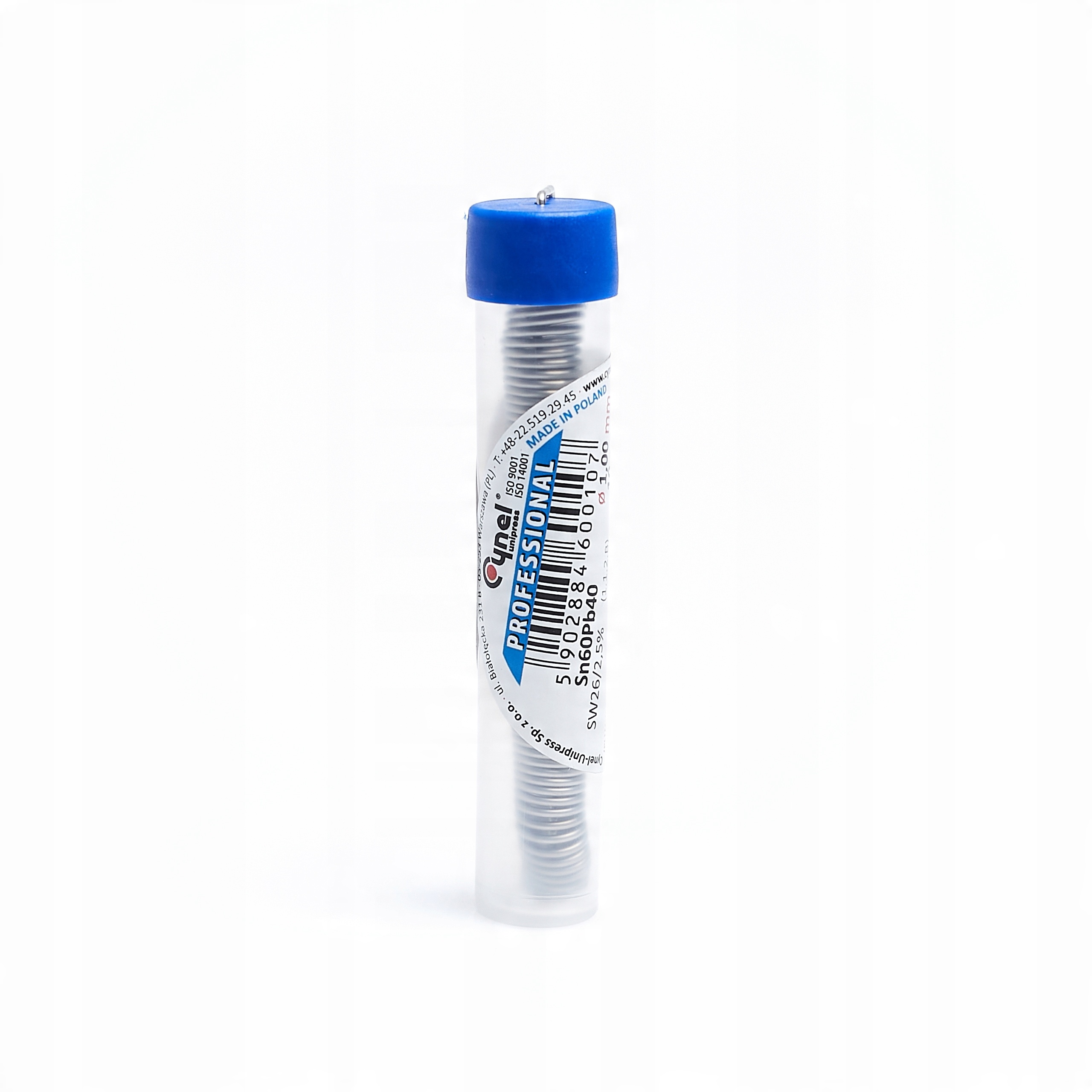 

Cyna Z Topnikiem fiolka 1mm 10g / 3m Cynel spoiwo