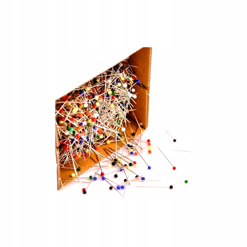 Špendlíky Polský Výrobce Nejvyšší Kvalita 0,65x44mm 1kg Barevná Hlava