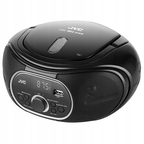 Radiopřijímač s CD Jvc RD-E221B, černý