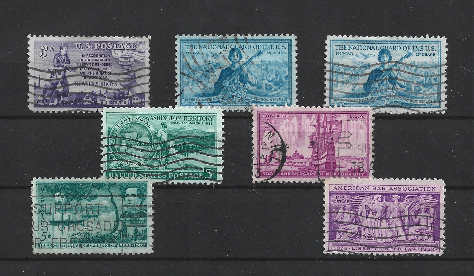 USA, 1951, zestaw nr.2
