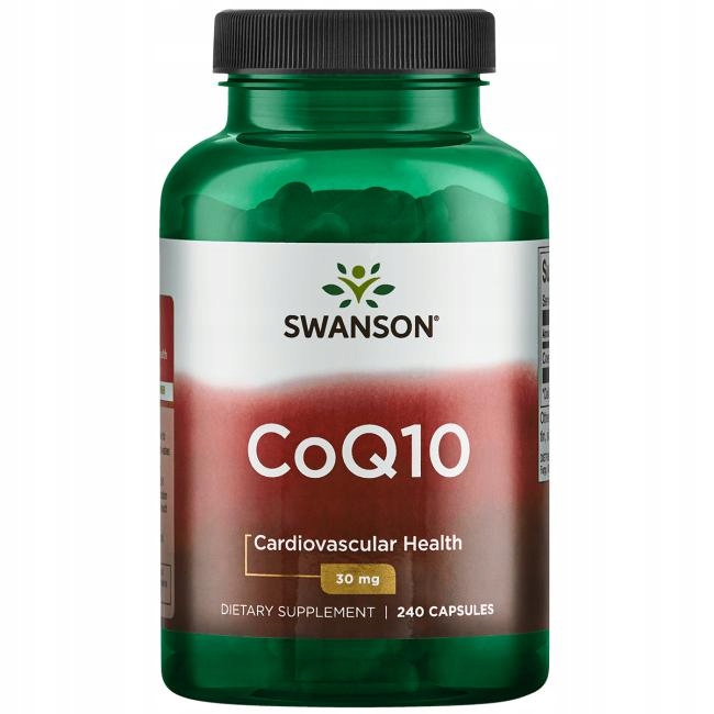 Koenzym Q10 Swanson 30mg 240 kapsułek młodość
