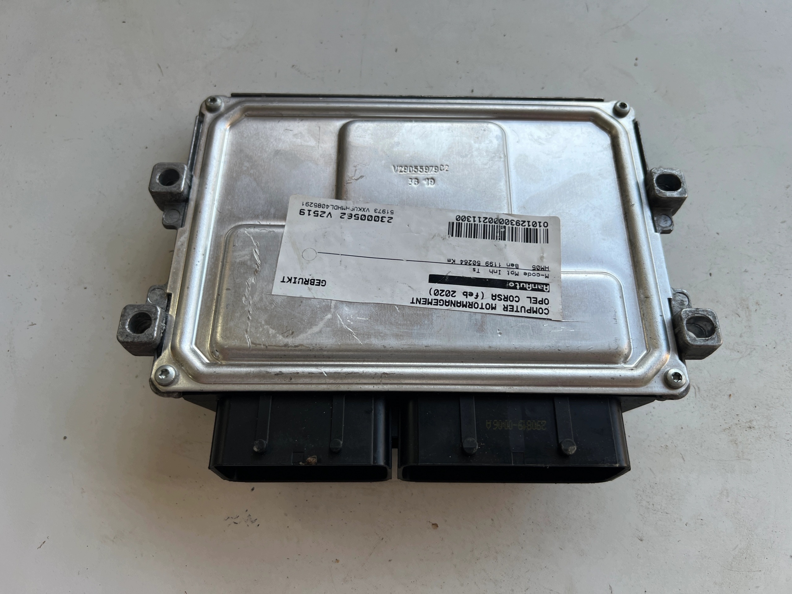 OPEL CORSA HM05 9830510980 9815037580 A3C0177940001 1.2 computer ECU