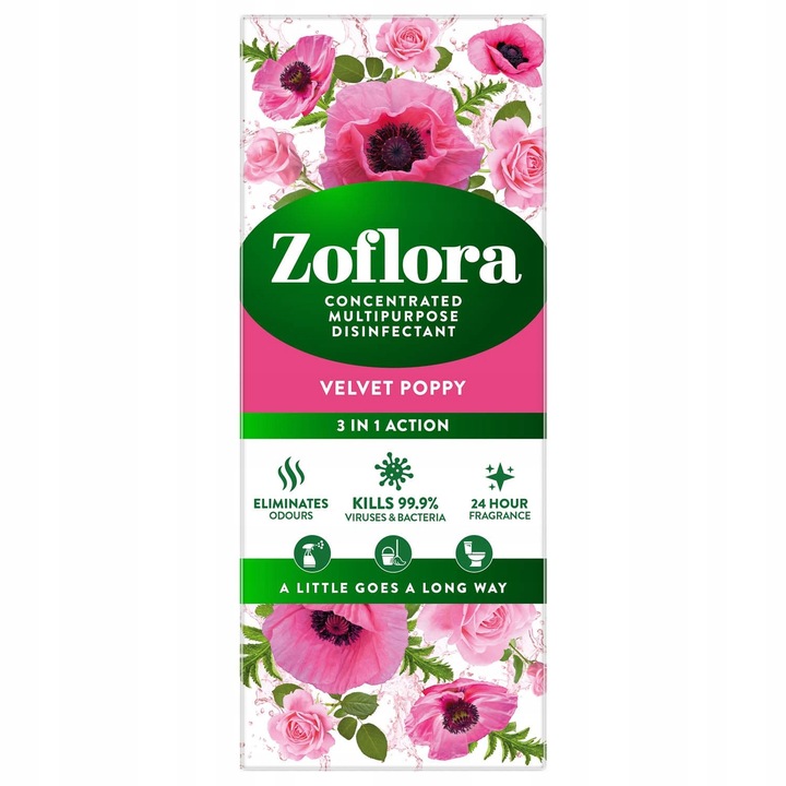 

Zoflora dezynfekcja koncentrat Velvet Poppy 500ml