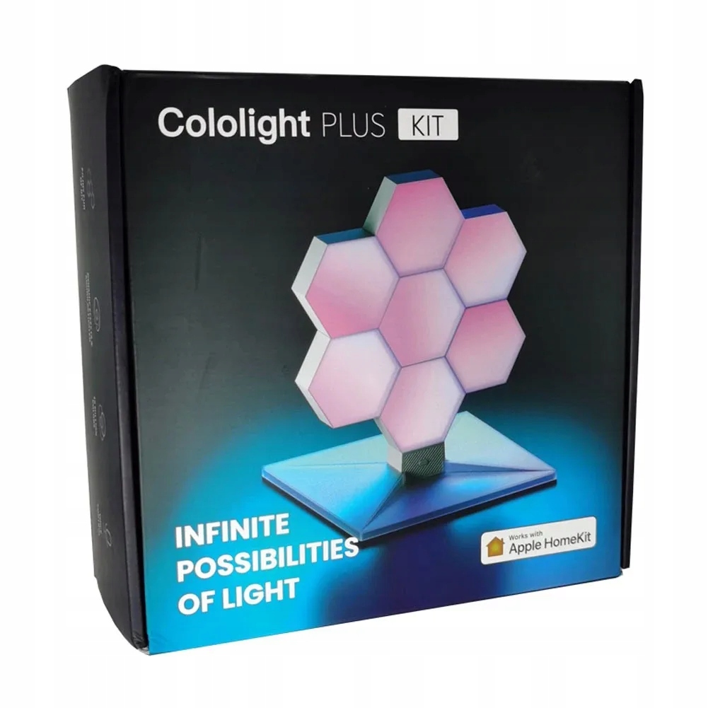 Cololight Plus Kit – 7 Led panelů Rgb Hexa, osvětlení s Apple HomeKit