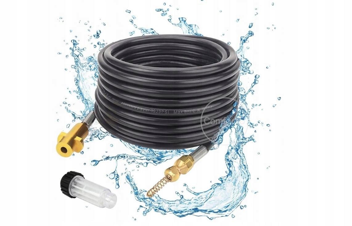 Żmijka Karcher K2-K7 15M Wąż Do Udrażniania Kanalizacji I Rur Filtr Wody