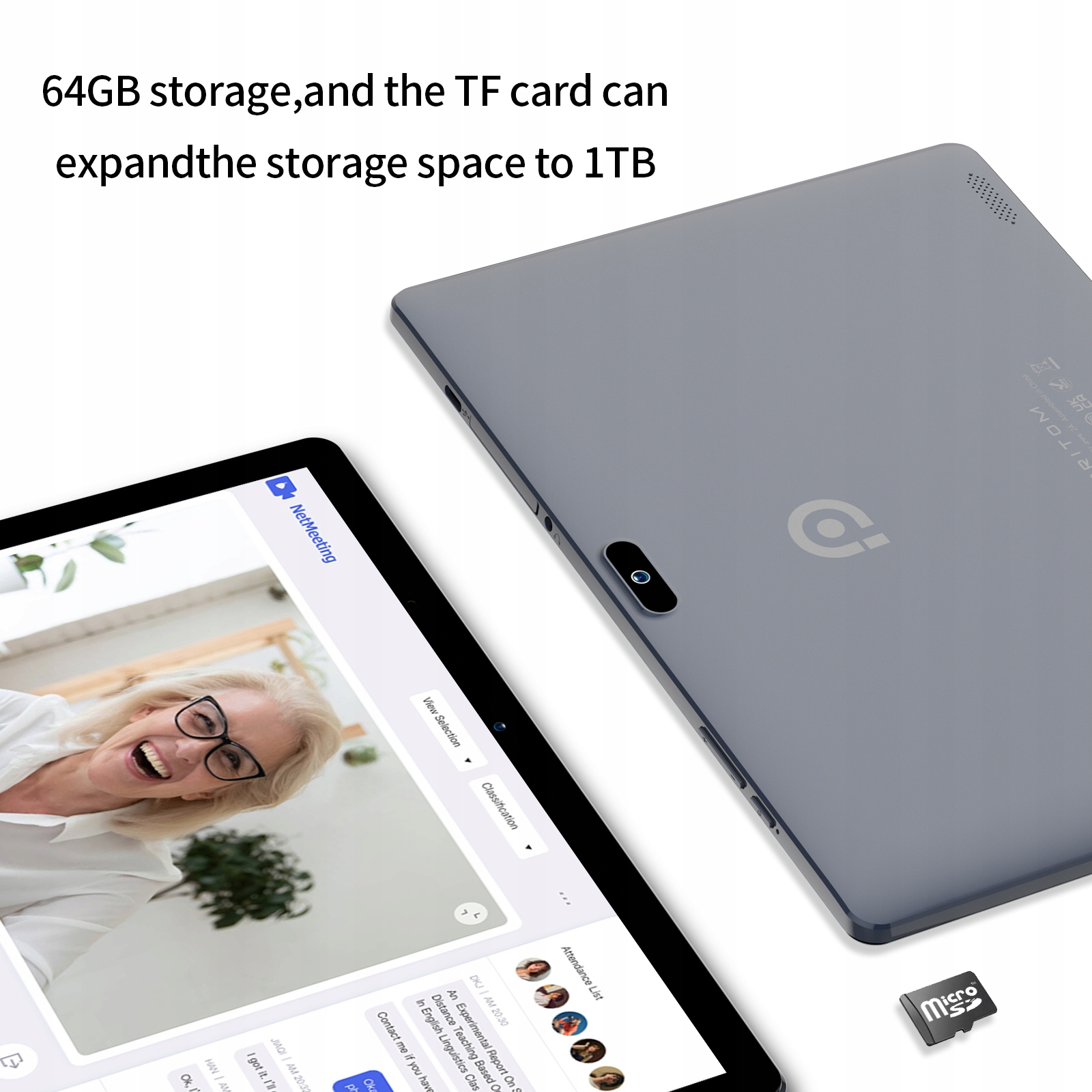 PRITOM Tablet 10.1" Android 10 3G SIM WiFi 64GB Processzormodell SC7731E