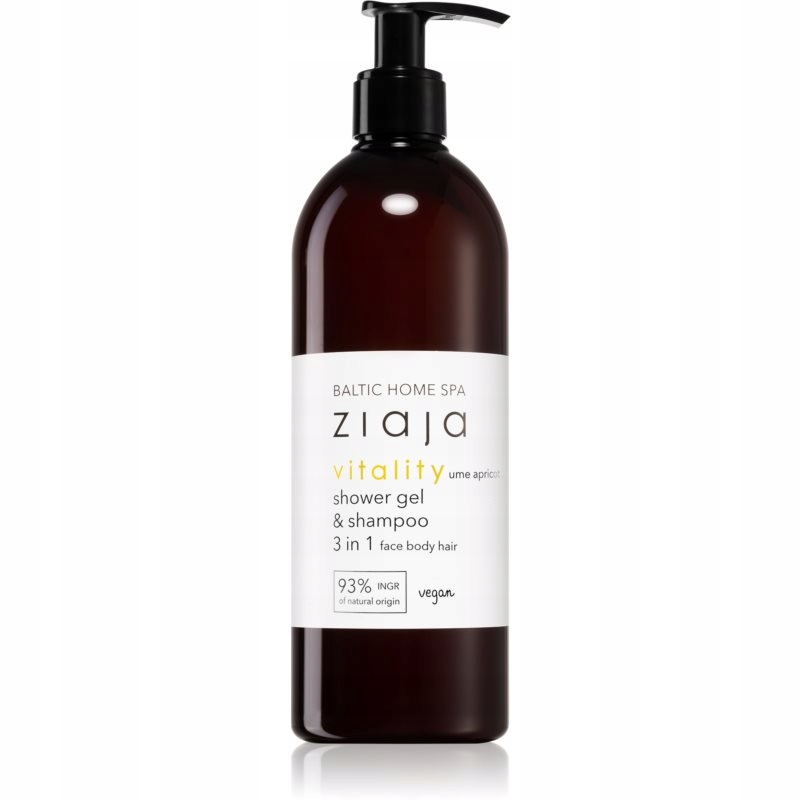 Ziaja Baltic Home Spa Wellness Vitality sprchový gel na obličej a tělo...