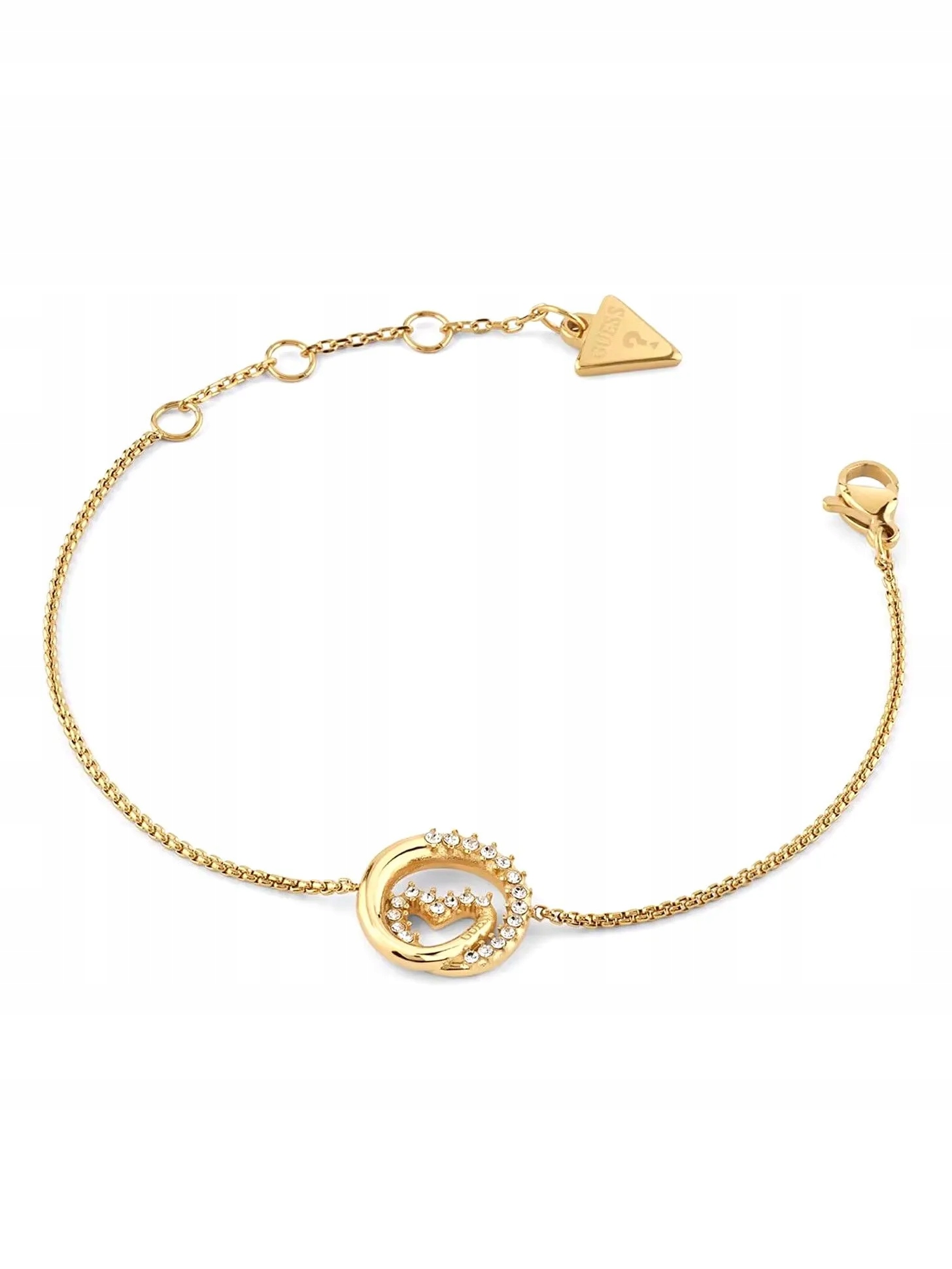 Guess Dámský náramek JUBB05 527JW Zlatý