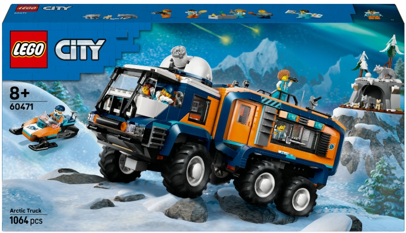 stavebnice Lego City 60471 Nákladní auto z laboratoře arktické objevitelky