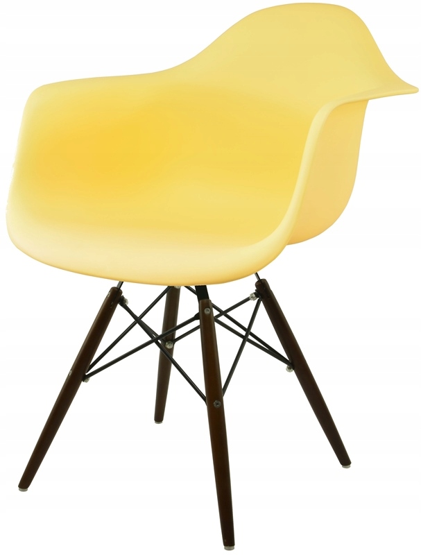 Křeslo Dankor Design Daw Pan Oranžové Nohy Bronzové