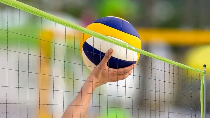 ZESTAW DO SIATKÓWKI BABINGTONA TENISA 3W1 SIATKA 6M PLAŻOWEJ DUŻY KOŁKI Pokrowiec w zestawie nie