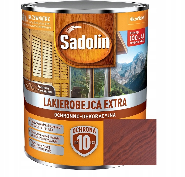 Sadolin Extra Lakierobejca Do Drewna Merbau 5L