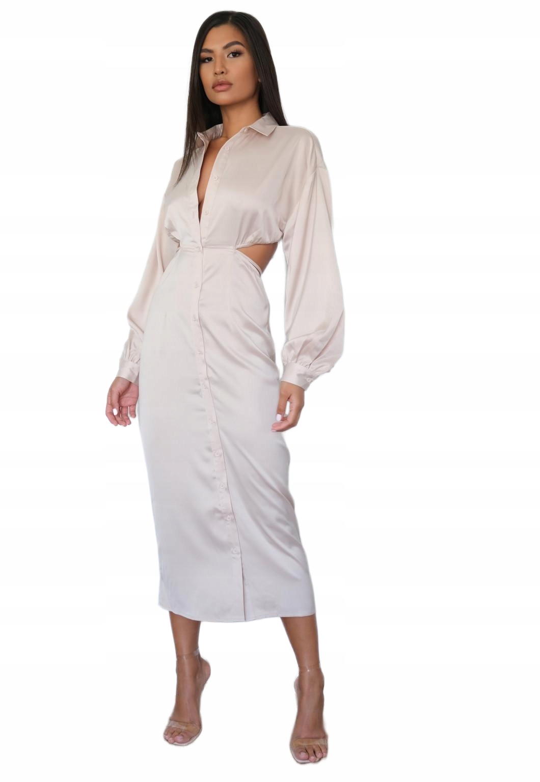 D32506 MISSGUIDED PETITE Y06 SUKIENKA WYCIĘCIA__L