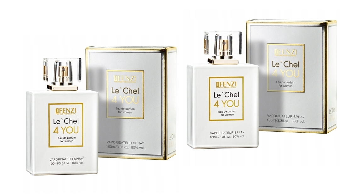 Jfenzi Le'chel 4 You 2x100ml eau da parfum Set
