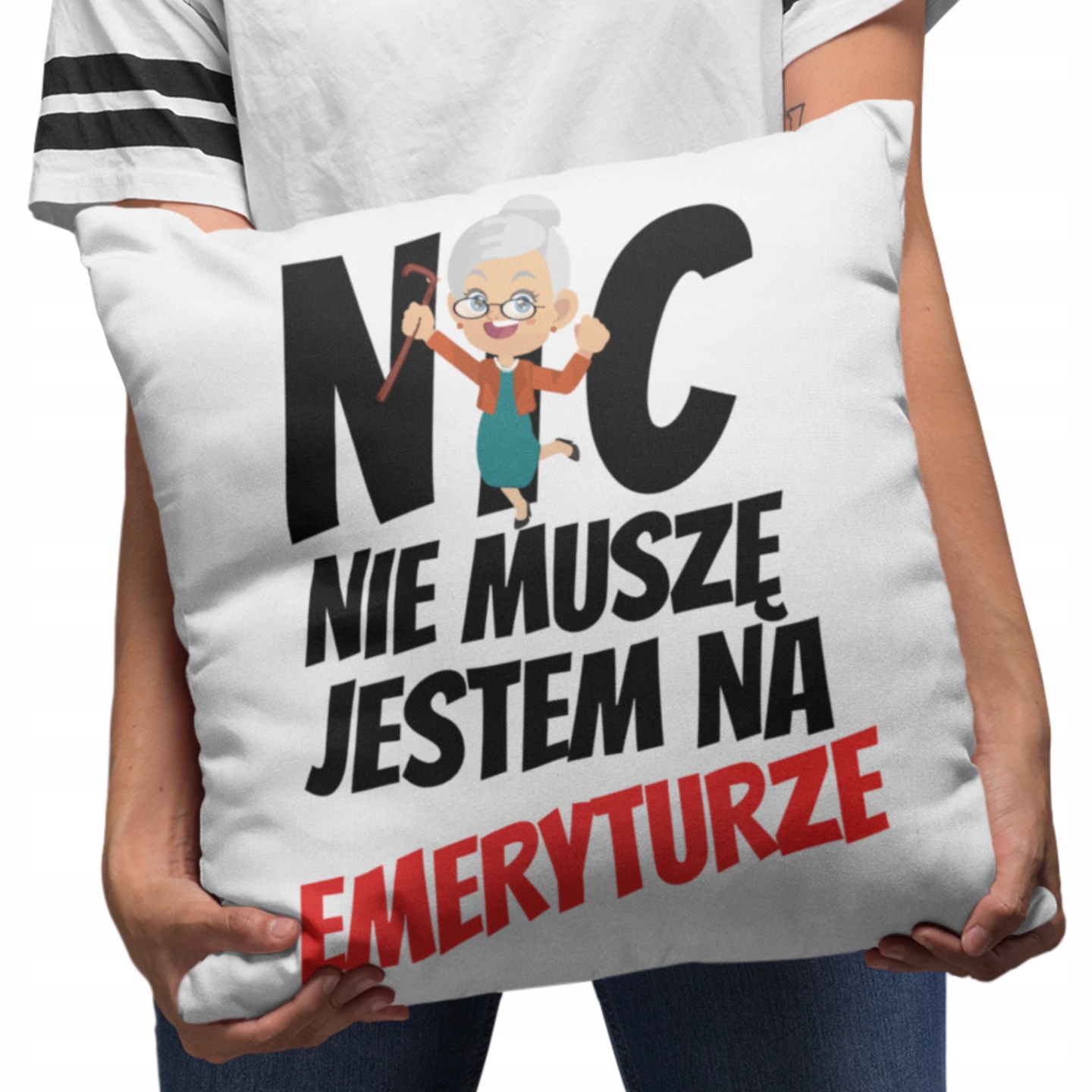 

Dla Emerytki Emerytura Poduszka Śmieszny