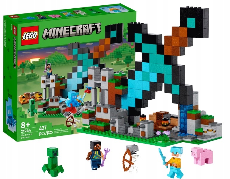 

Lego Minecraft 21244 Bastion Miecza
