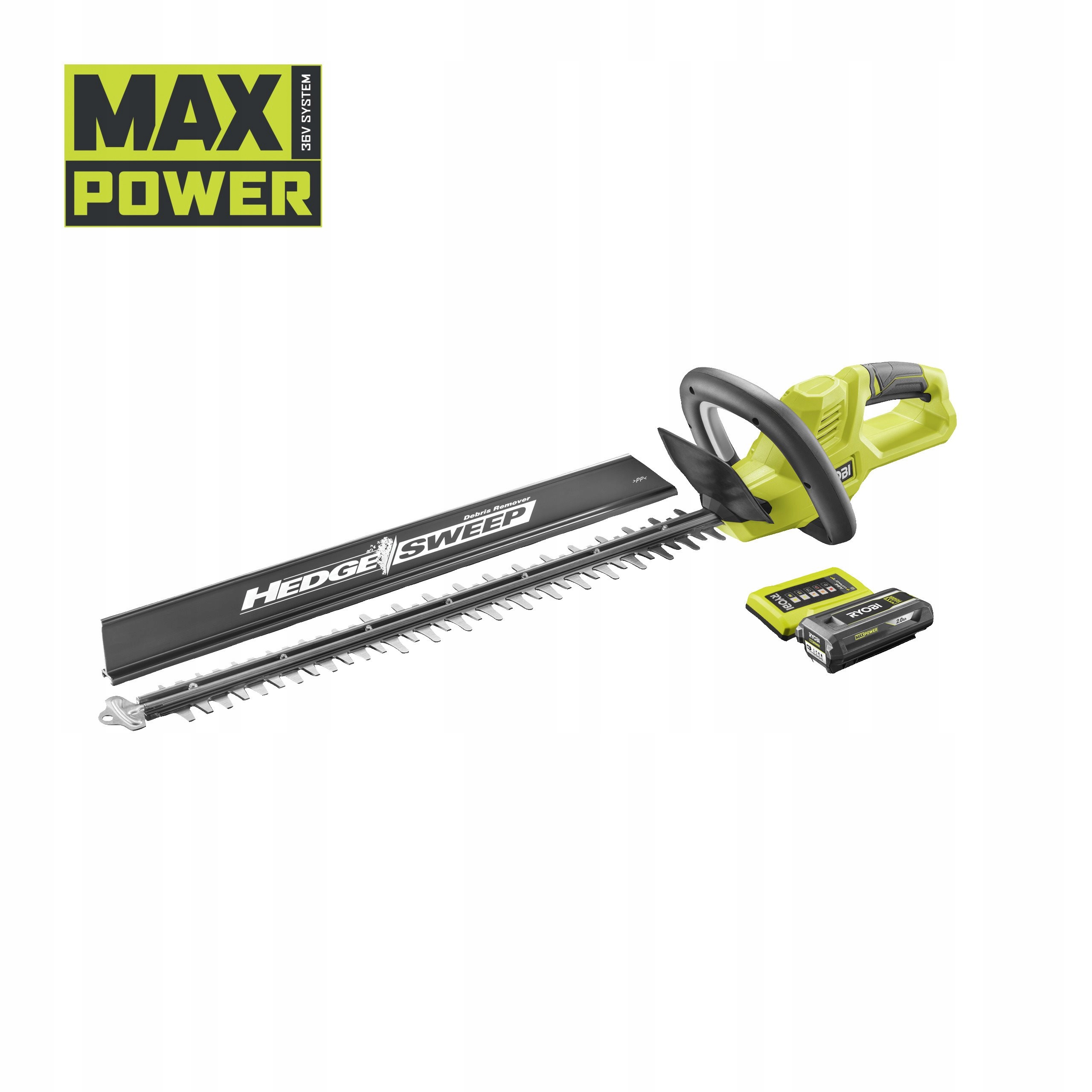 Ryobi RY36HT60A-120 36V plotostrih dĺžka lišty 60cm šírka strihu 25mm