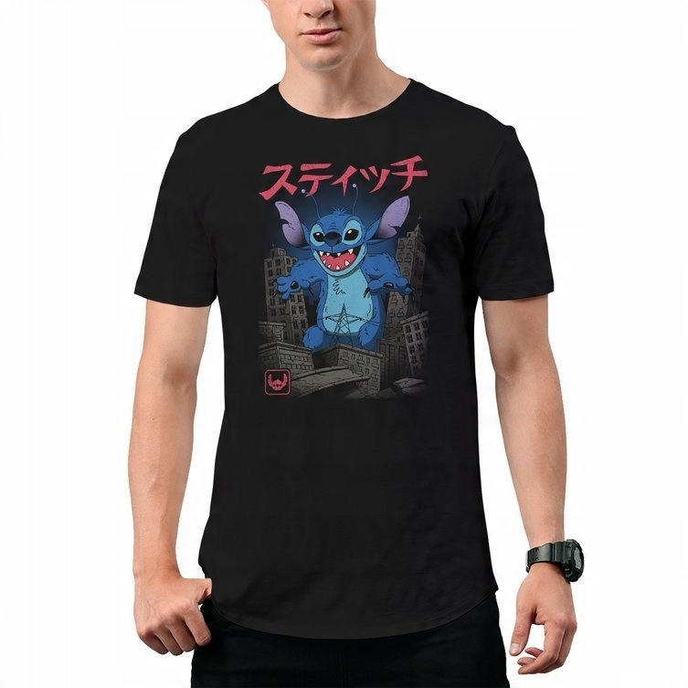 

Koszulka T-Shirt Godzilla Stitch L