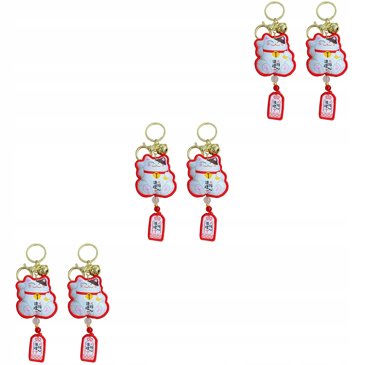 6 шт. автомобильный брелок прекрасный брелок
