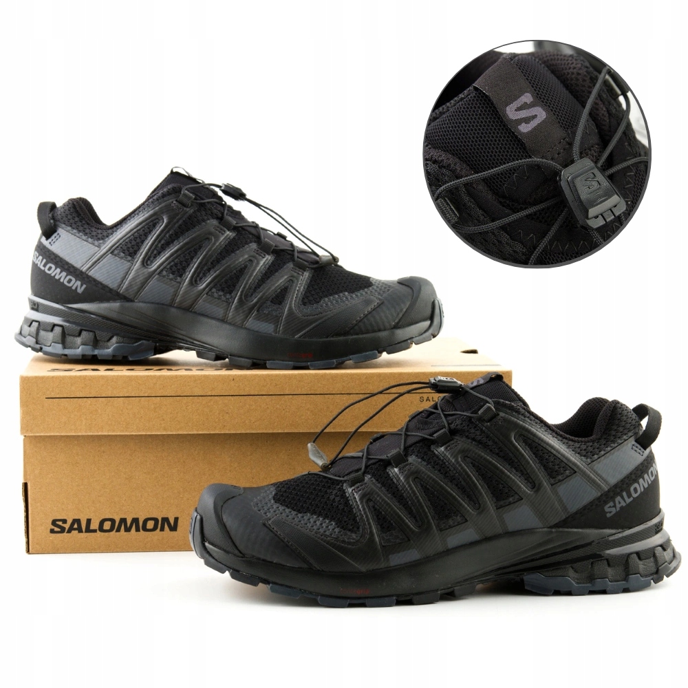 Buty damskie trekkingowe wodoodporne sportowe do biegania Salomon r. 36 2/3