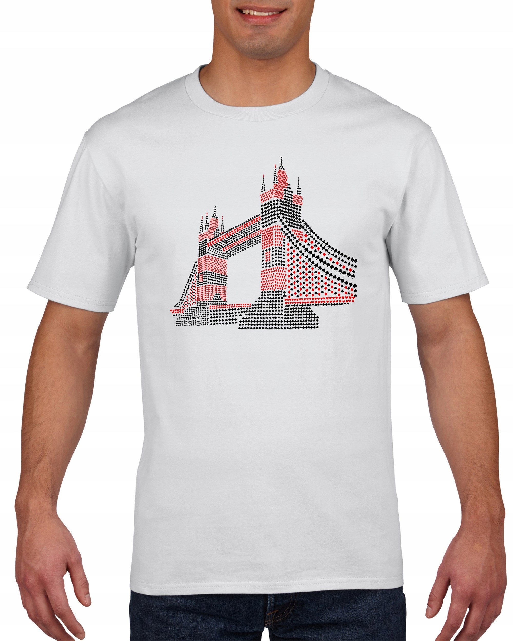 

Koszulka męska The Tower Bridge Londyn L