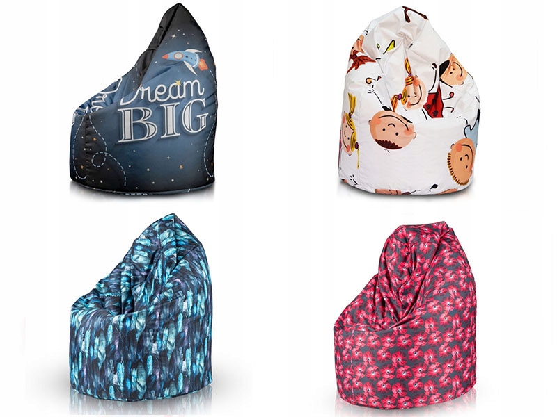 110X70 PUFA WOREK ZIELONY FOTEL SAKO WZORY JAKOŚĆ Wysokość mebla 110 cm