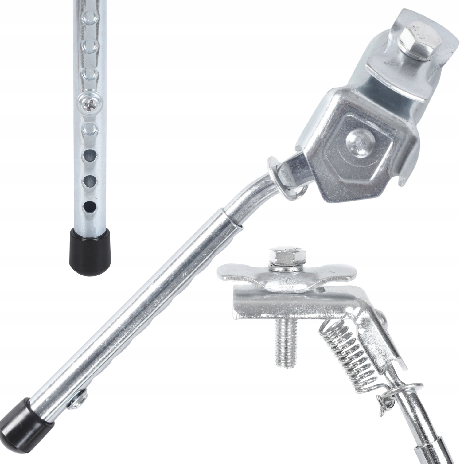 STOPKA ROWEROWA REGULOWANA 12–20 CALI CENTRALNA ALUMINIOWA NÓŻKA DZIECIĘCA