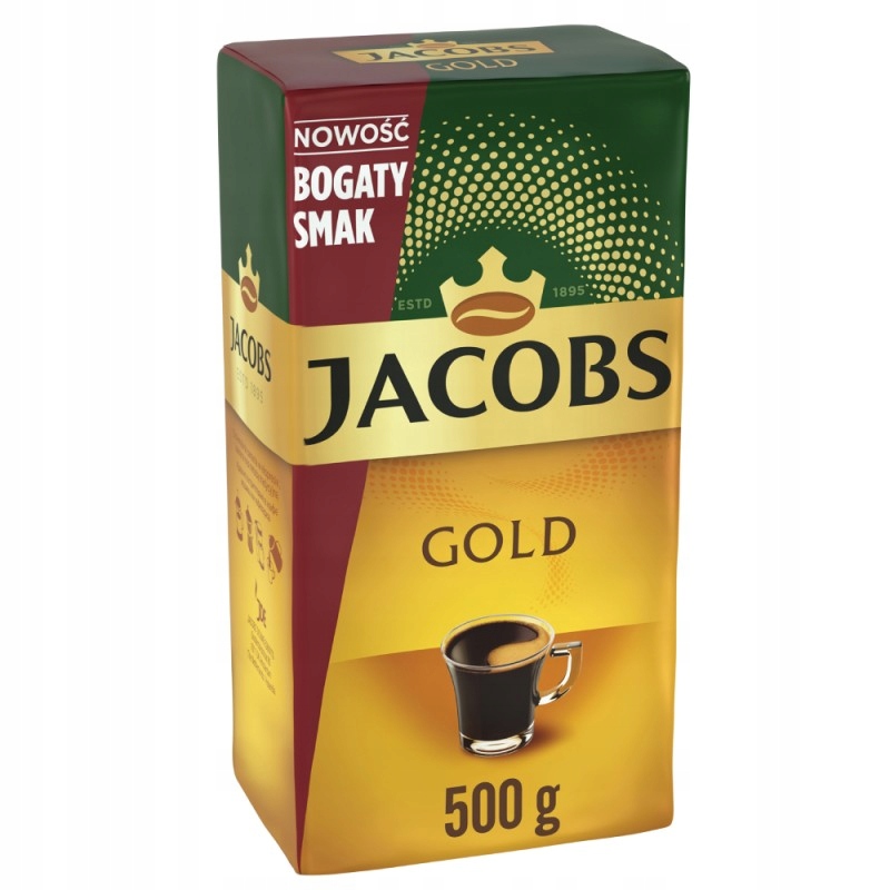 Levně Jacobs Gold Mletá Káva 500 g