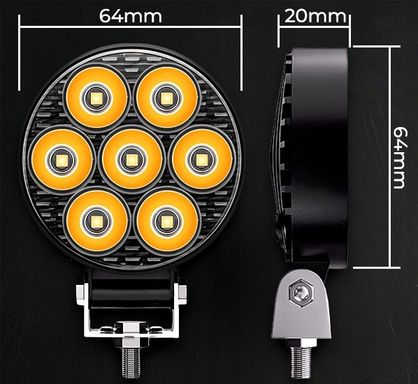 Halogen Lampa Robocza Halogen Szperacz Mini 7-Y LED BAR Producent części Auto Gamma