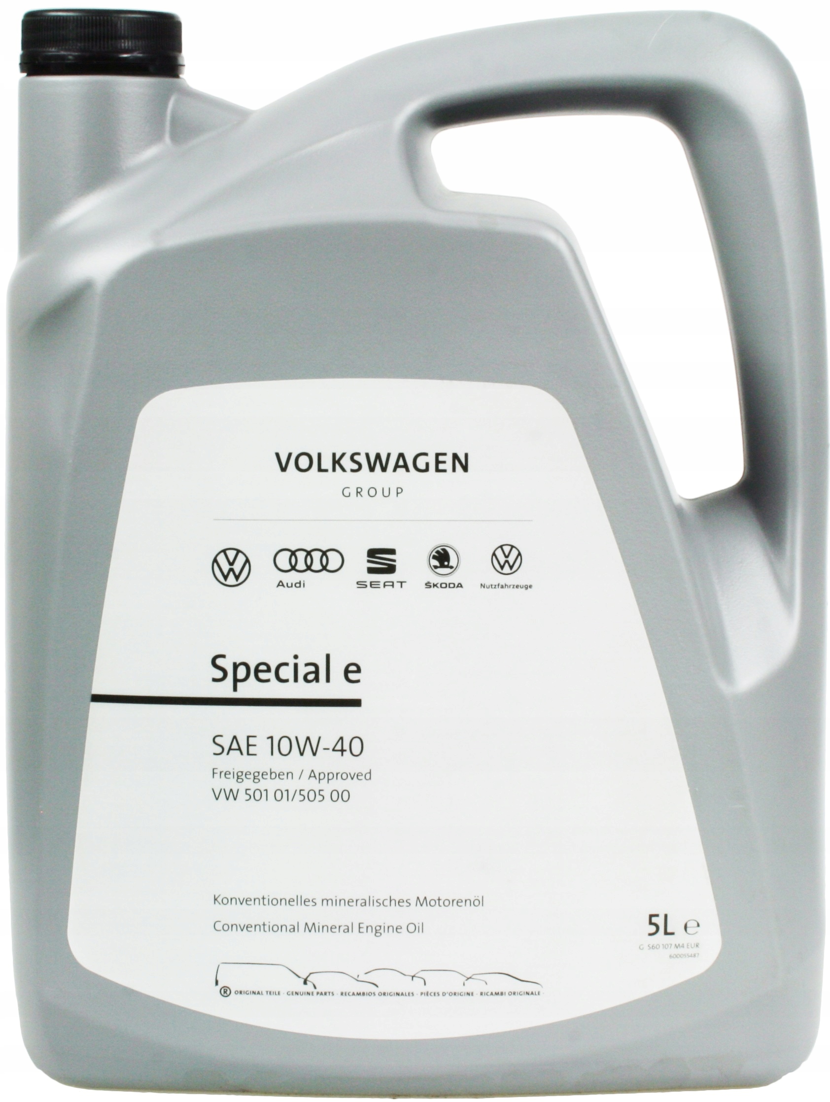 

Olej Vw Special E 10W40 501.01/505.00 5L