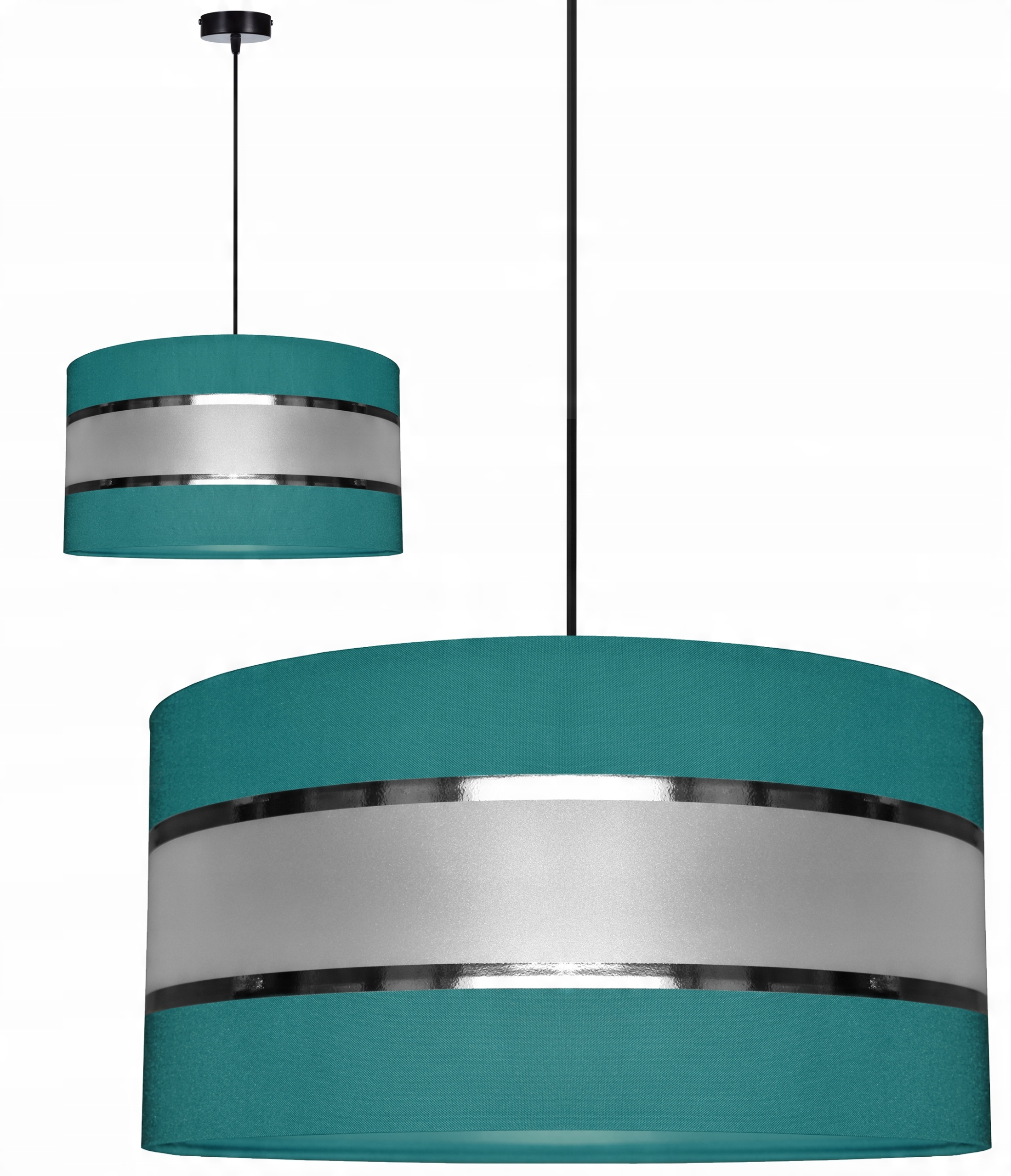 

Lampa Wisząca Sufitowa Żyrandol Abażur Nowoczesny