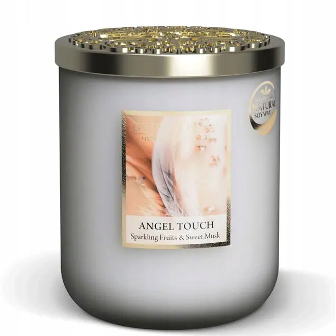 Velká Svíčka Heart & Home Angel Touch Šumivé Ovoce A Sladké Pižmo