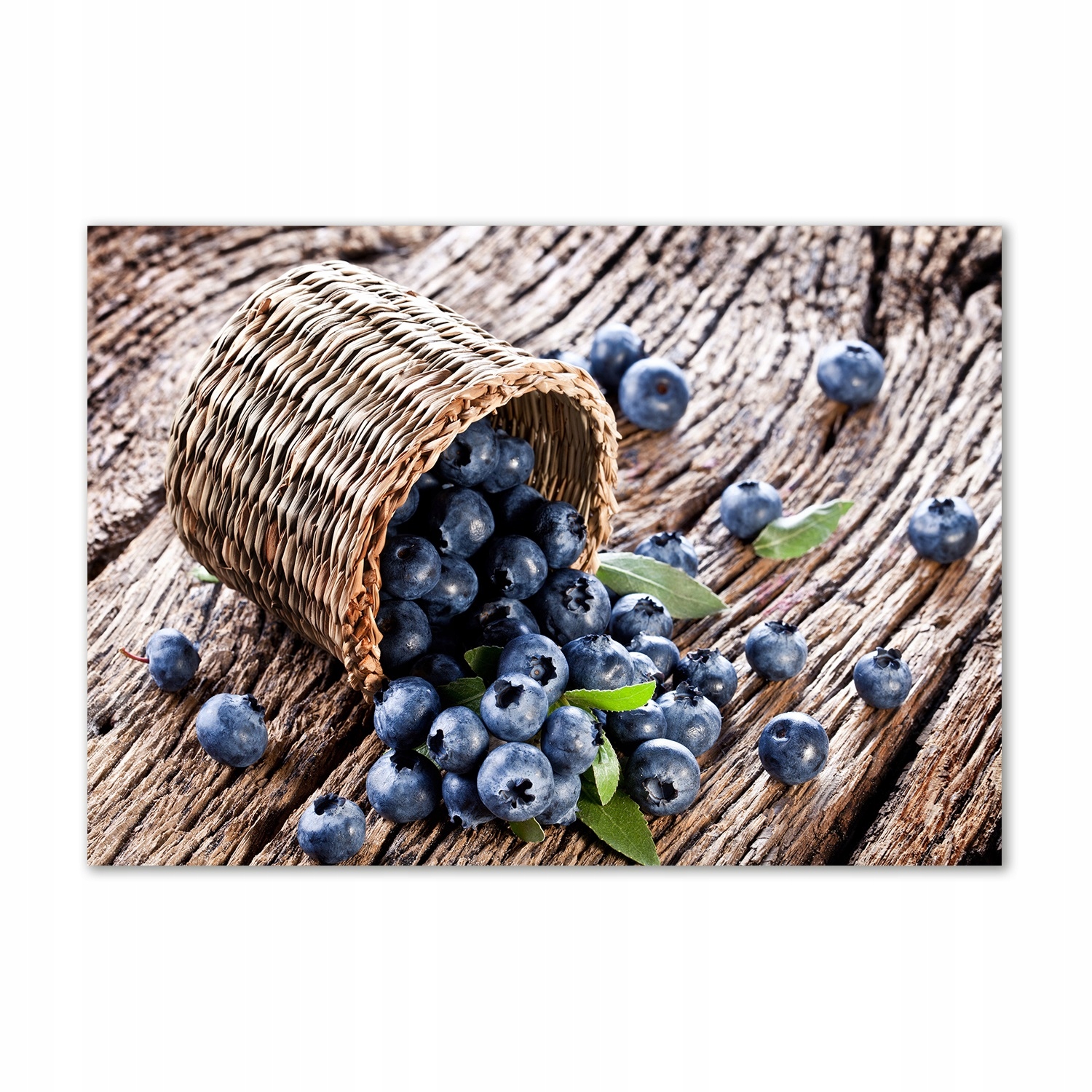 

Obraz zdjęcie szkło akryl Jagody w koszu 100x70 cm