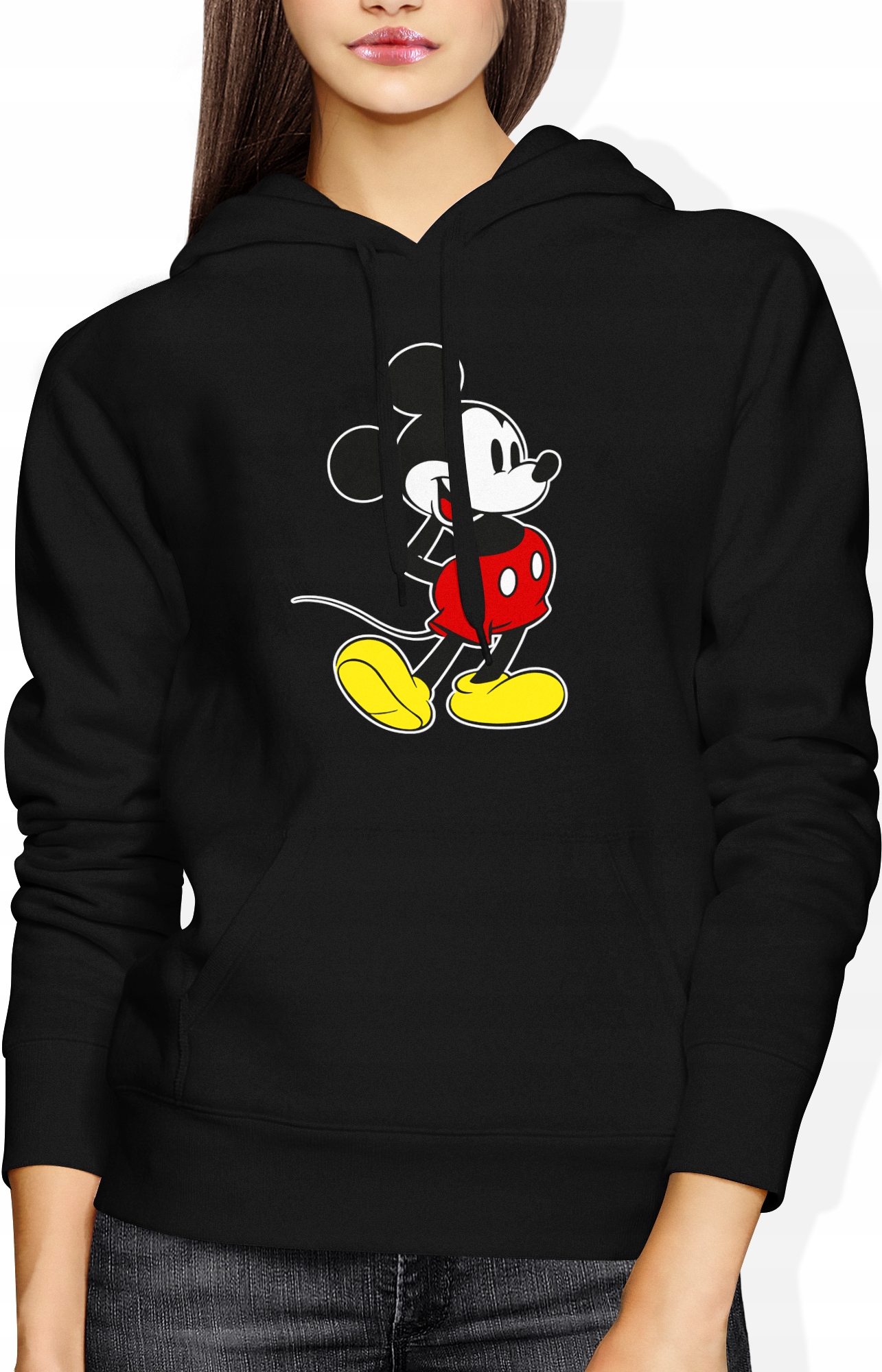

Myszka Miki Bluza Damska Disney Z Kapturem Rozm M