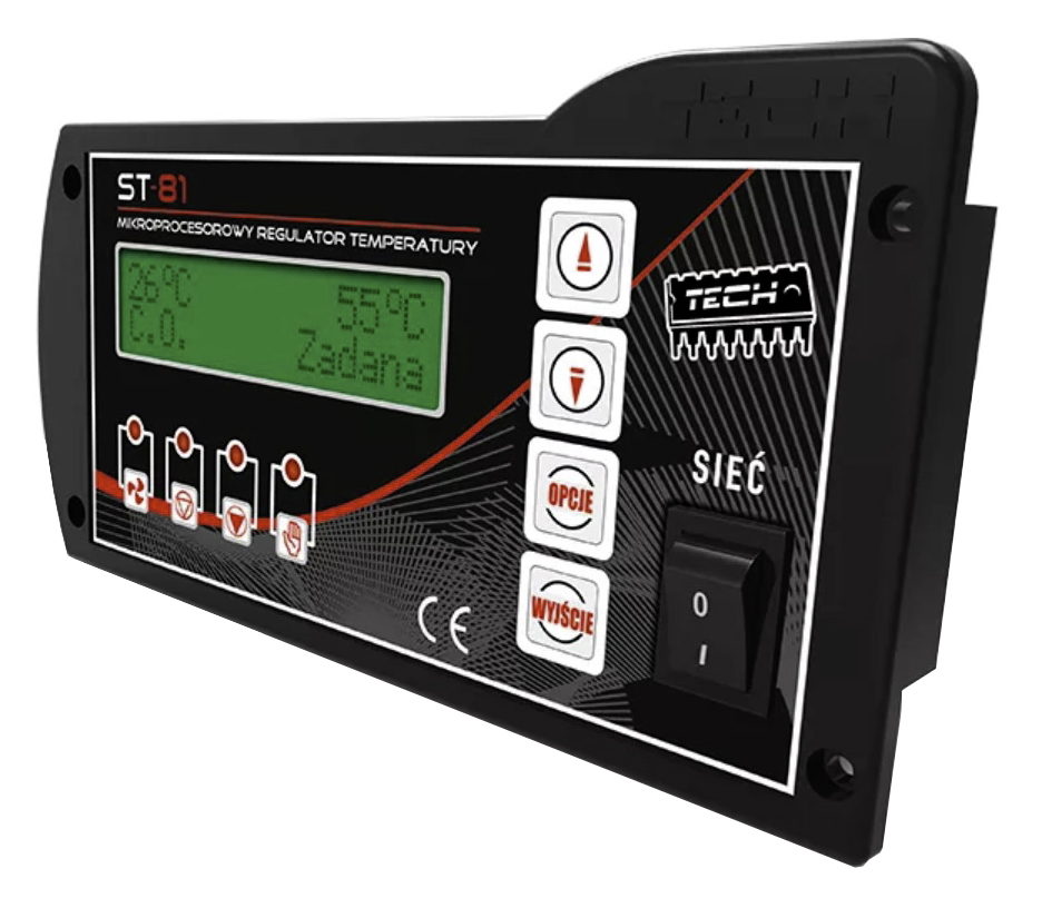 STEROWNIK REGULATOR PROGRAMATOR DO KOTŁA PIECA ZASYPOWEGO TECH ST-81 Rodzaj sterownik