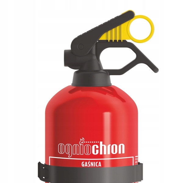 OGNIOCHRON GAŚNICA SAMOCHODOWA 1KG 5 LAT + WIESZAK Waga produktu z opakowaniem jednostkowym 1.3 kg