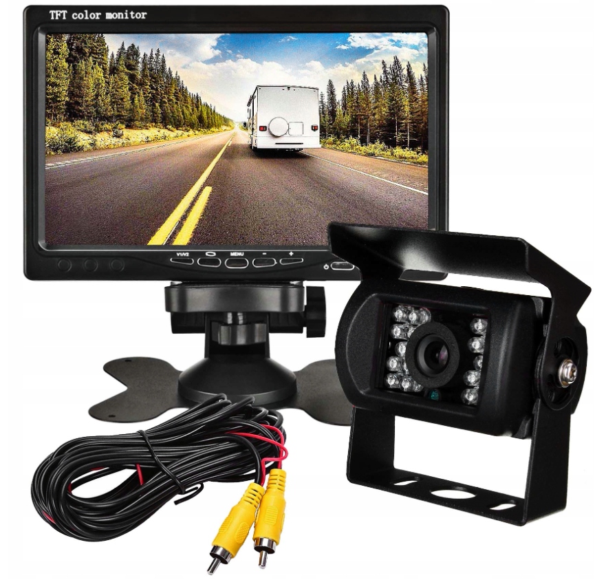 Камера заднього ВИДА18IR Монітор 7 TIR BUS 15M 12V / 24V