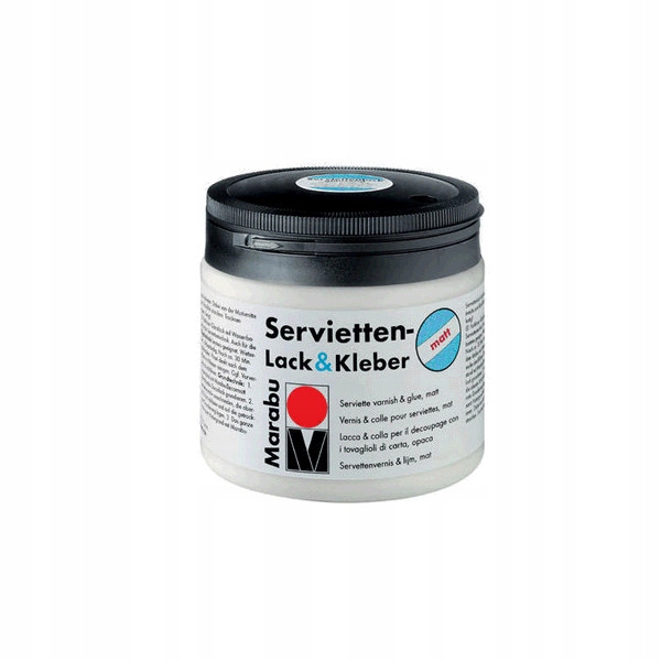 Marabu Servietten Lack&kleber Matt 500 ml Decoupag