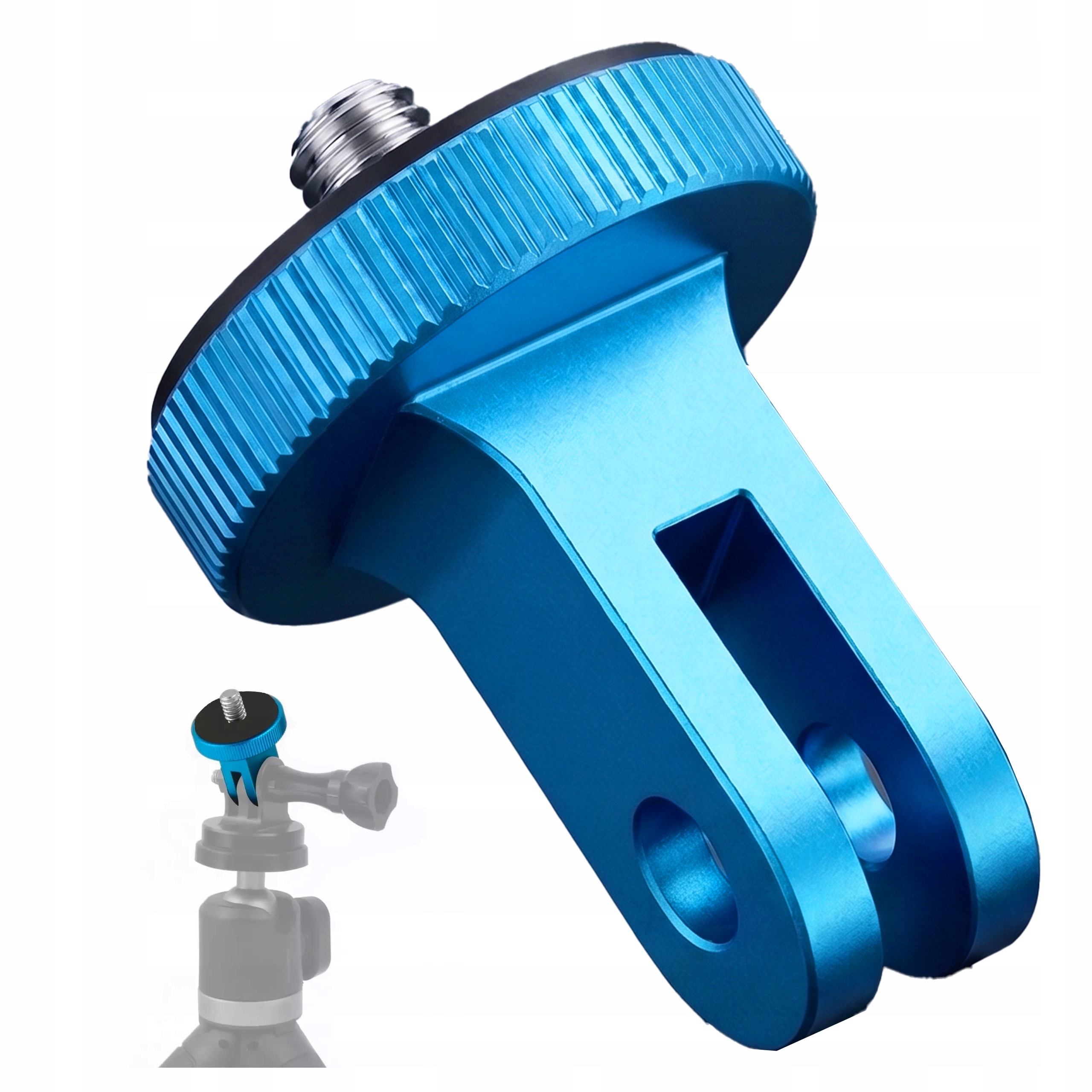 Adapter Statywowy na Statyw Śruba 1/4" do GoPro Hero 13 12 11 10 9 8 7 6 5
