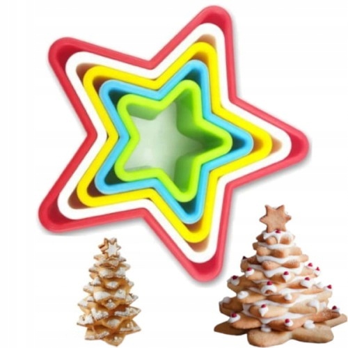 

Zestaw Wykrawacz Do Ciastek Gwiazdki 5EL