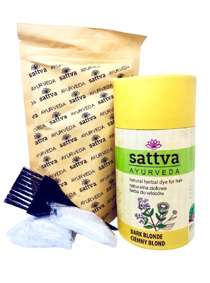 

Sattva Henna Ciemny Blond 150g
