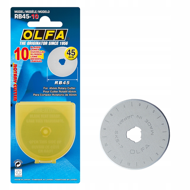 

Olfa Ostrza Krążkowe RB45-10 45mm 10szt