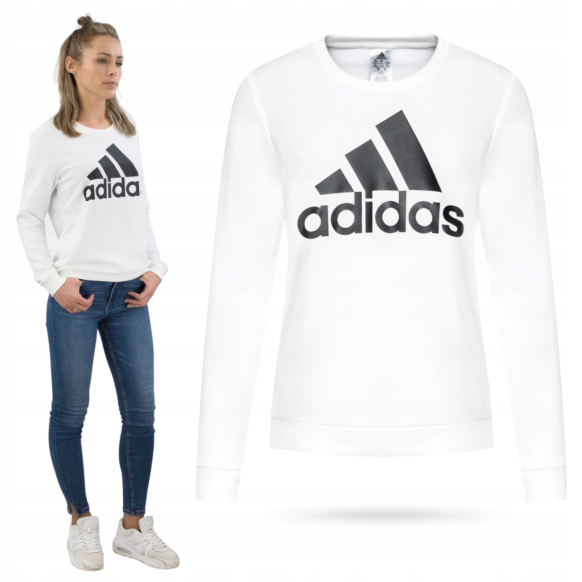 

Bluza Damska Adidas Wkładana Bawełniana L