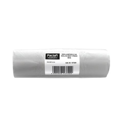 Paclan Reklamówka na rolce 43x35cm 5kg, 1rolka, 120 sztuk